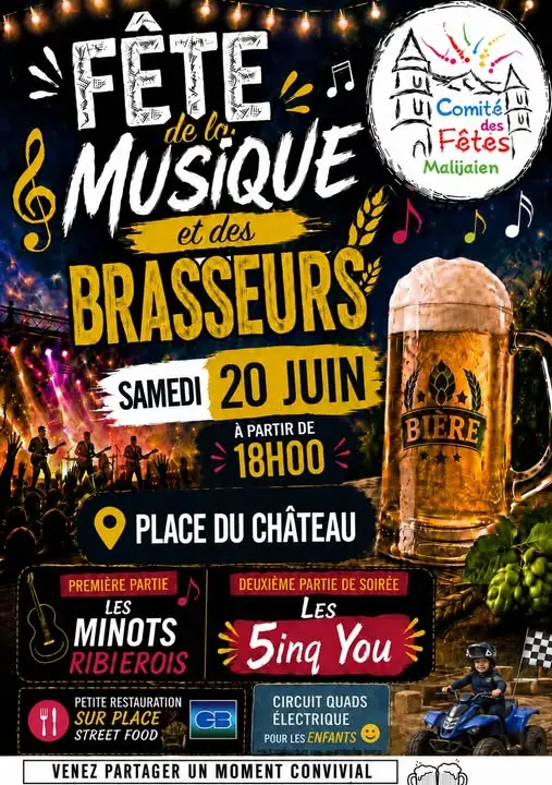 Fête de la musique et des brasseurs