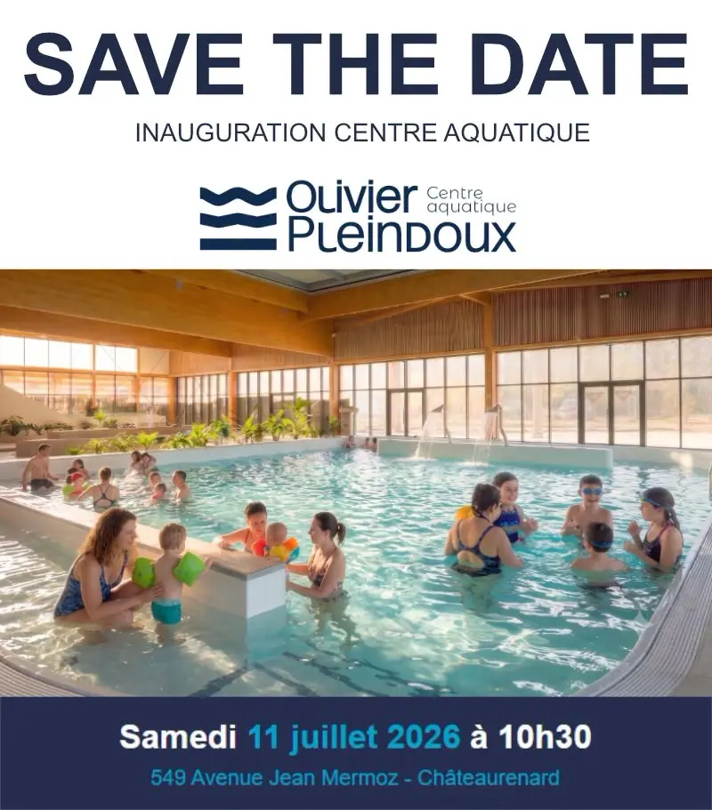 Inauguration du Centre Aquatique Olivier Pleindoux