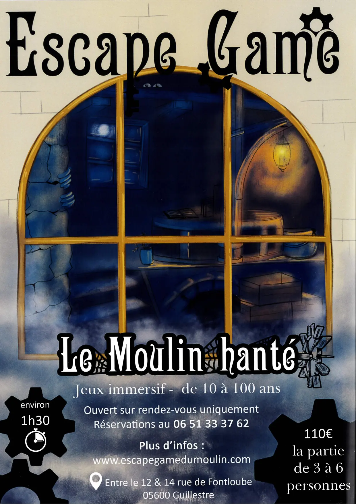 Escape Game Le Moulin hanté