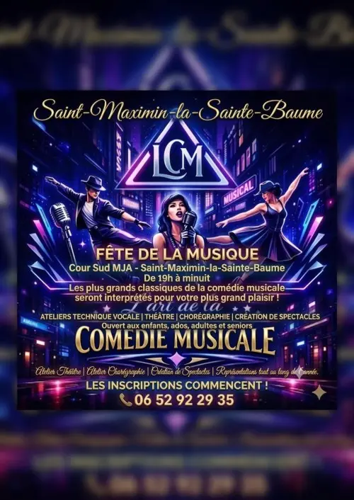 Concert : Les plus grands classiques de la comédie musicale | Fête de la musique