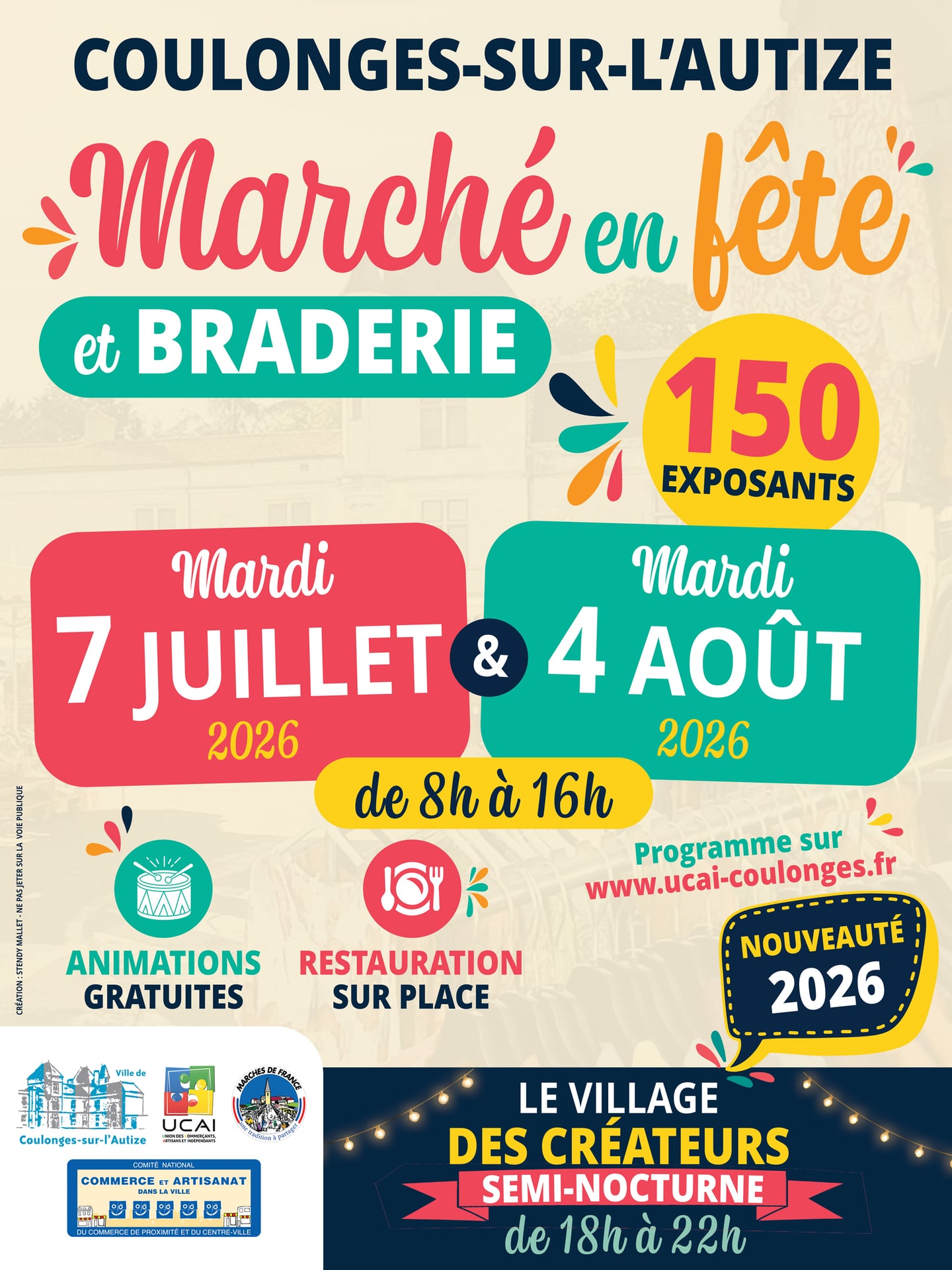 Marché en fête & Village semi-nocturne des créateurs