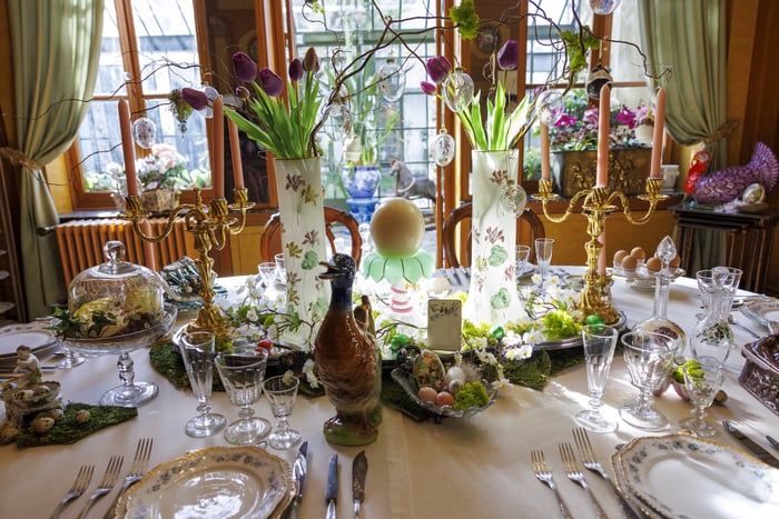 La Maison natale aux couleurs de Pâques !