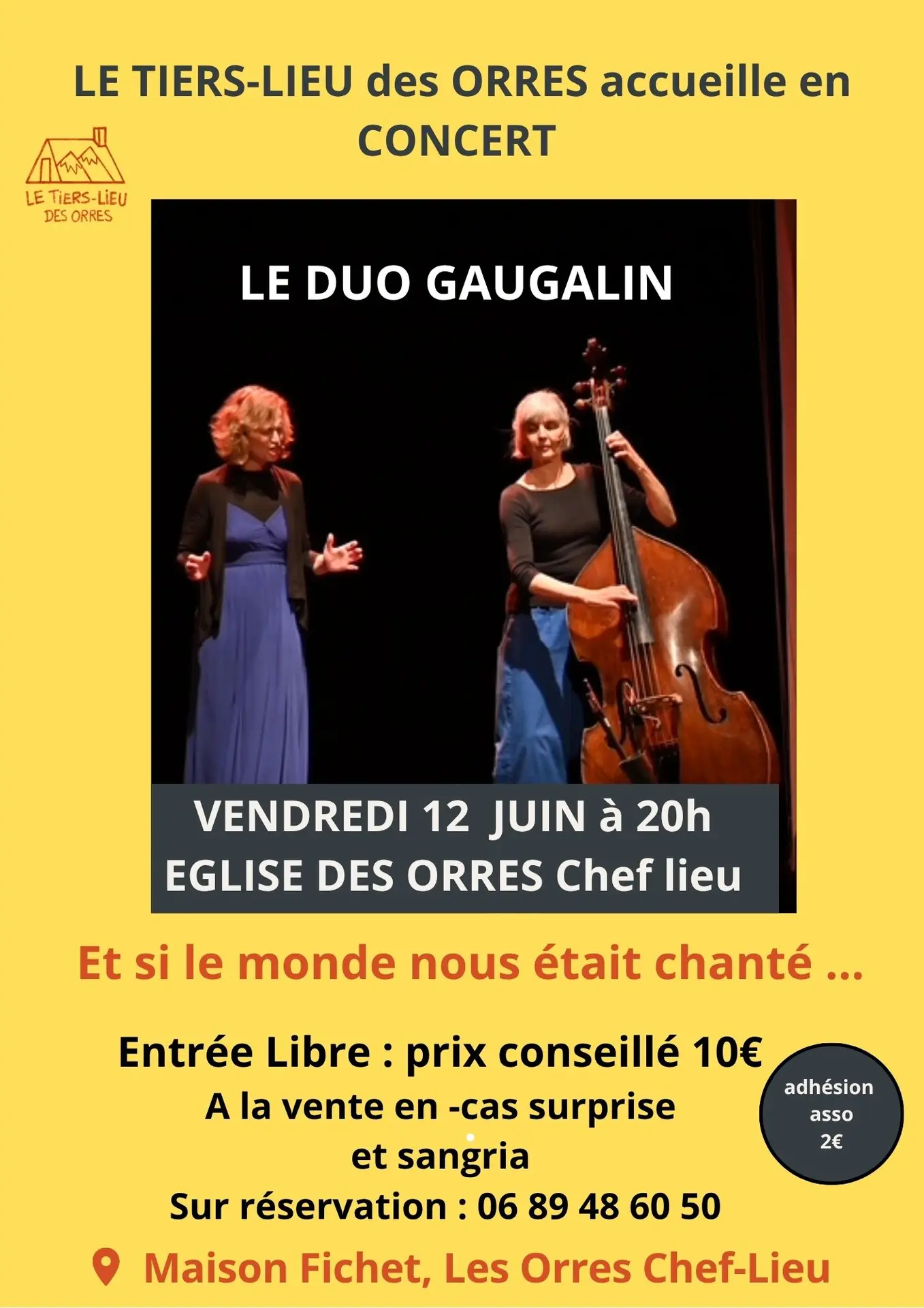 Concert : Le duo Gaugalin