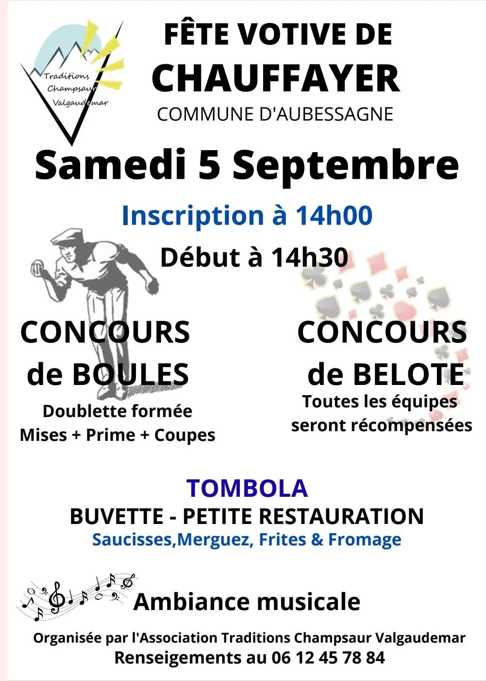 Fête votive de Chauffayer
