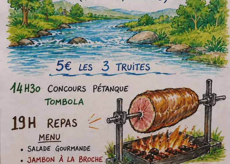 PÊCHE A LA TRUITE ENFANTS ET ADULTES