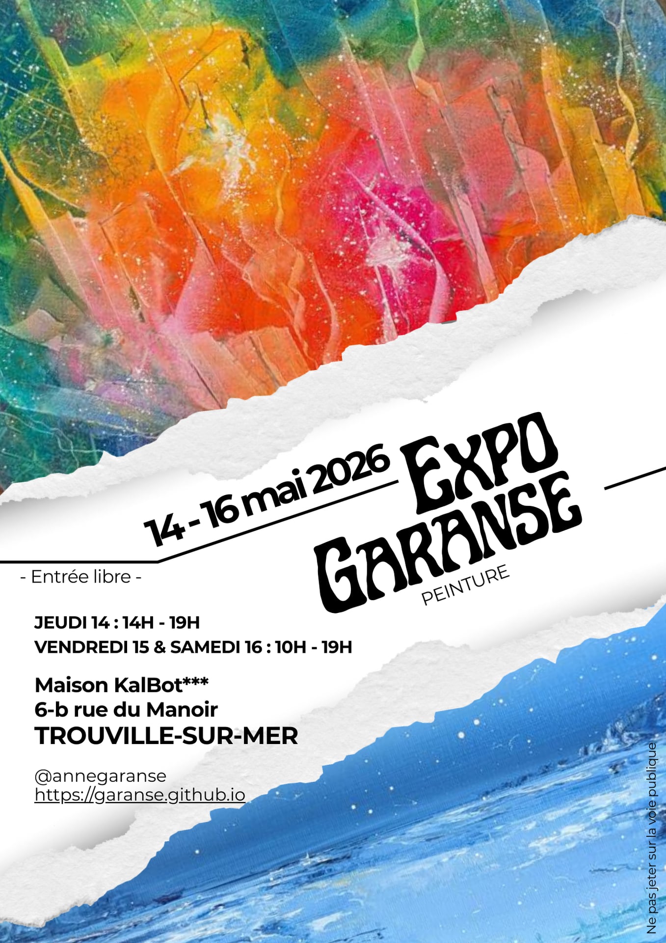 Exposition Garanse à la Maison KalBot