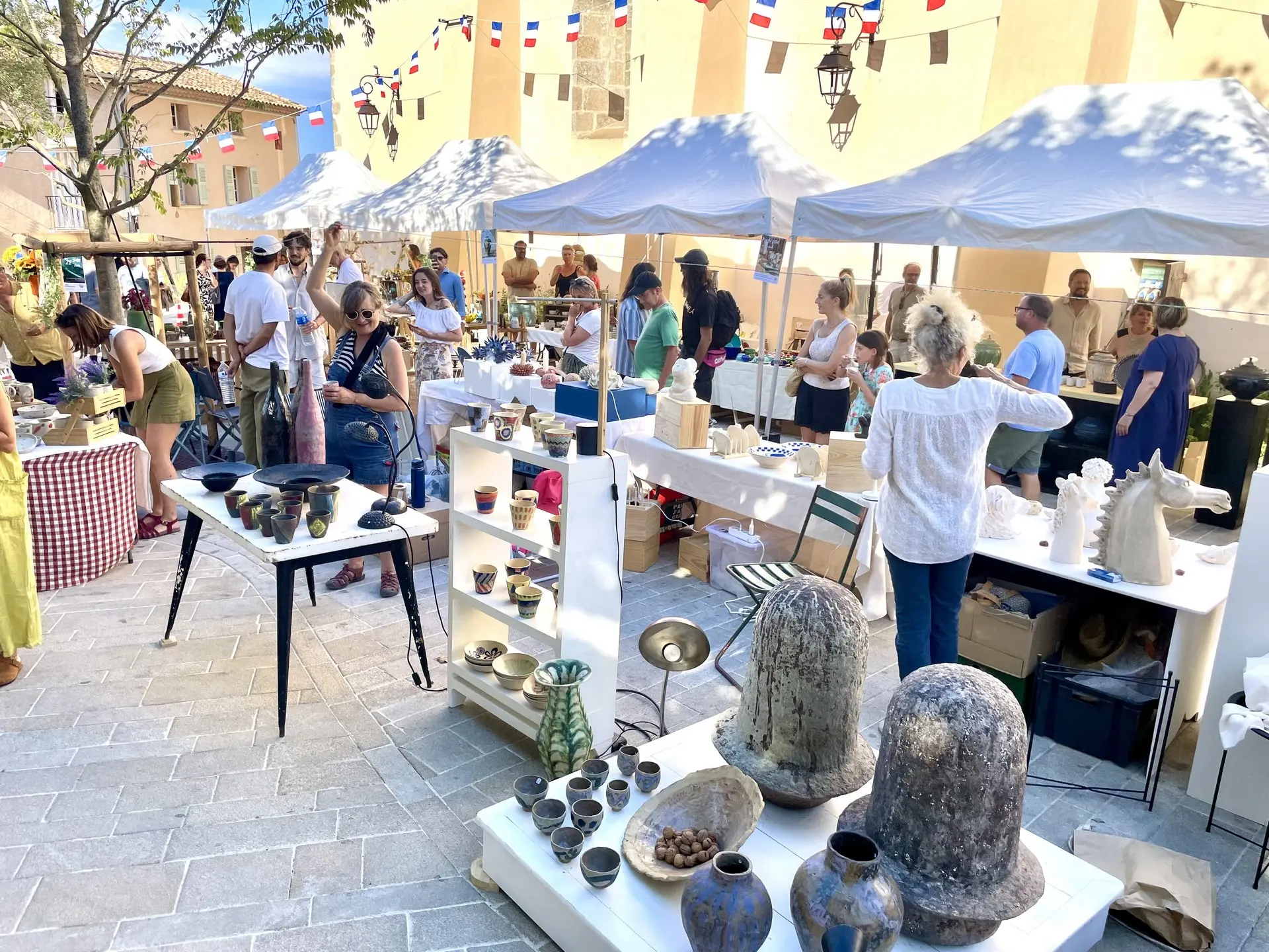 Marché potier de Ramatuelle