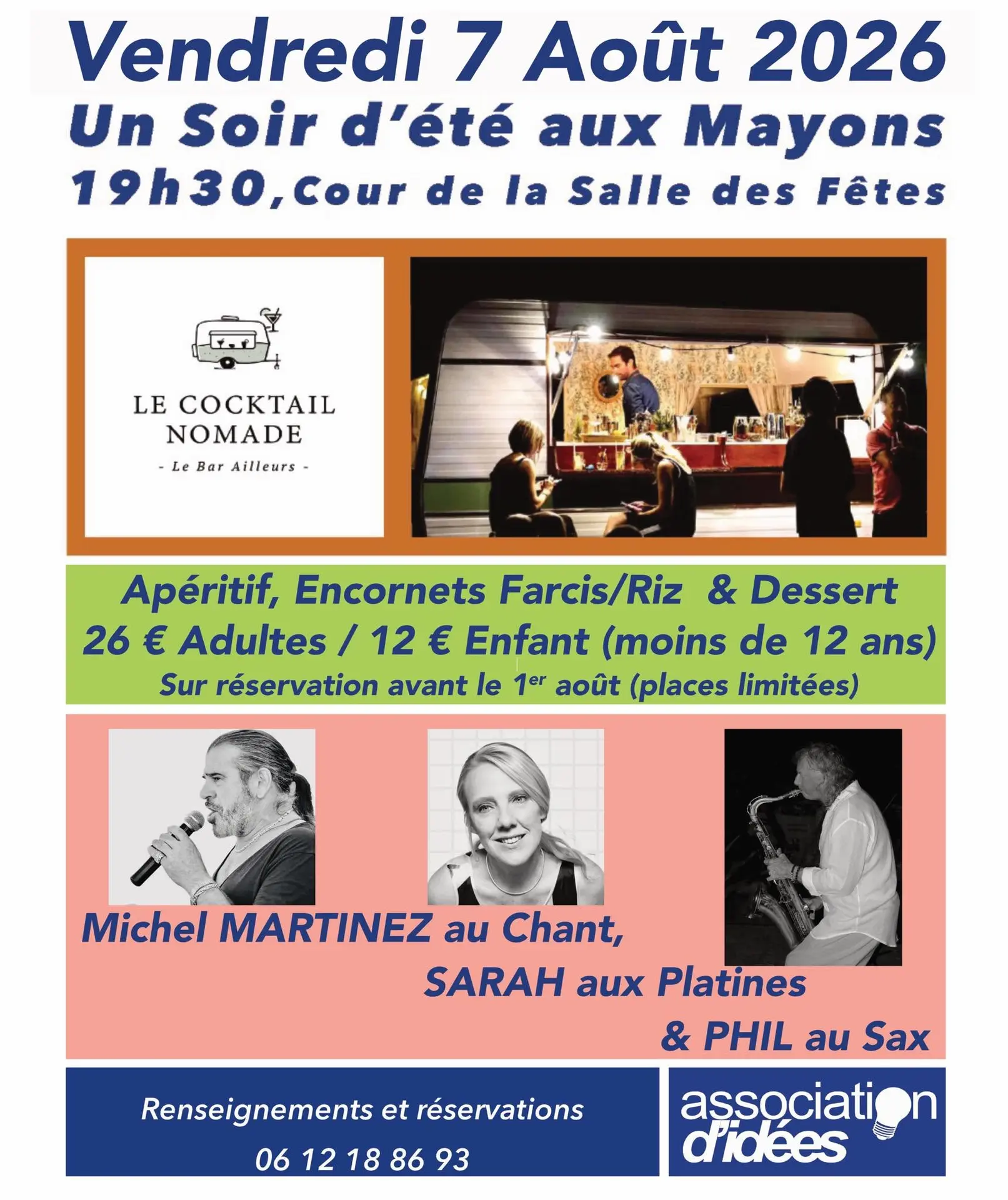 Un soir d'été aux Mayons