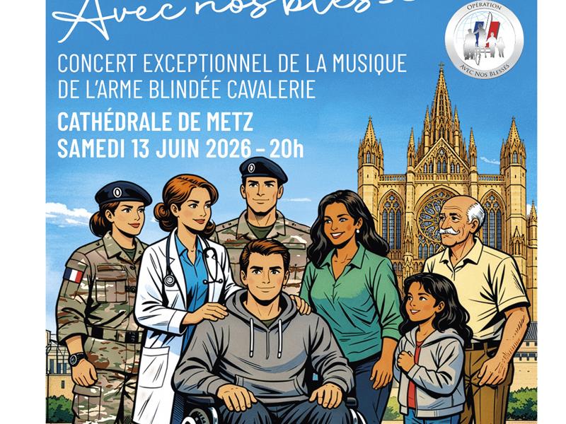 Concert au profit de l'opération "Avec Nos Blessés"
