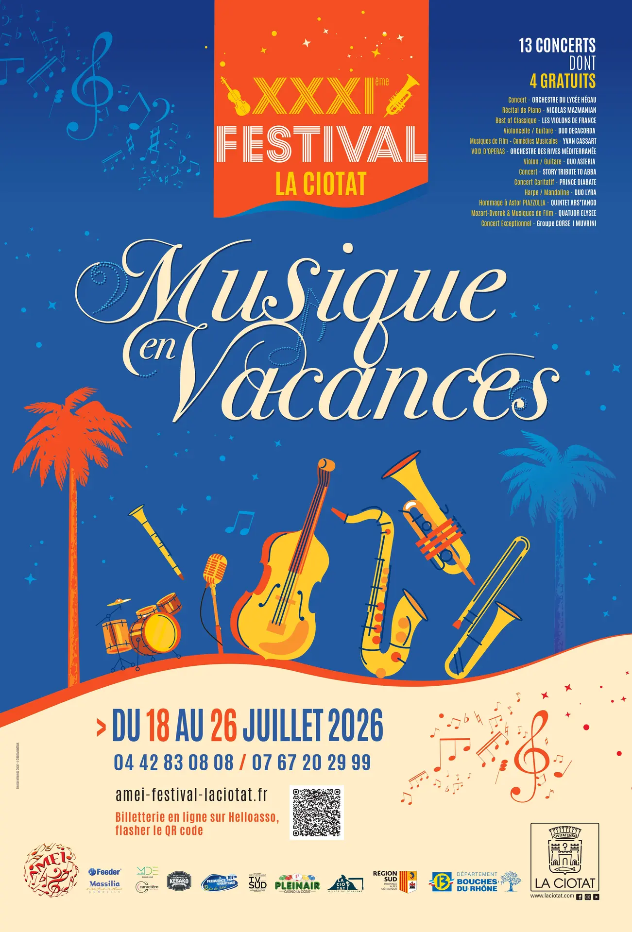 31ème Festival Musique en Vacances