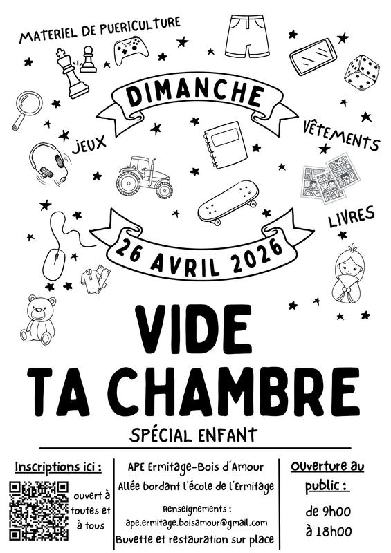 Vide ta chambre spécial Enfants et puériculture