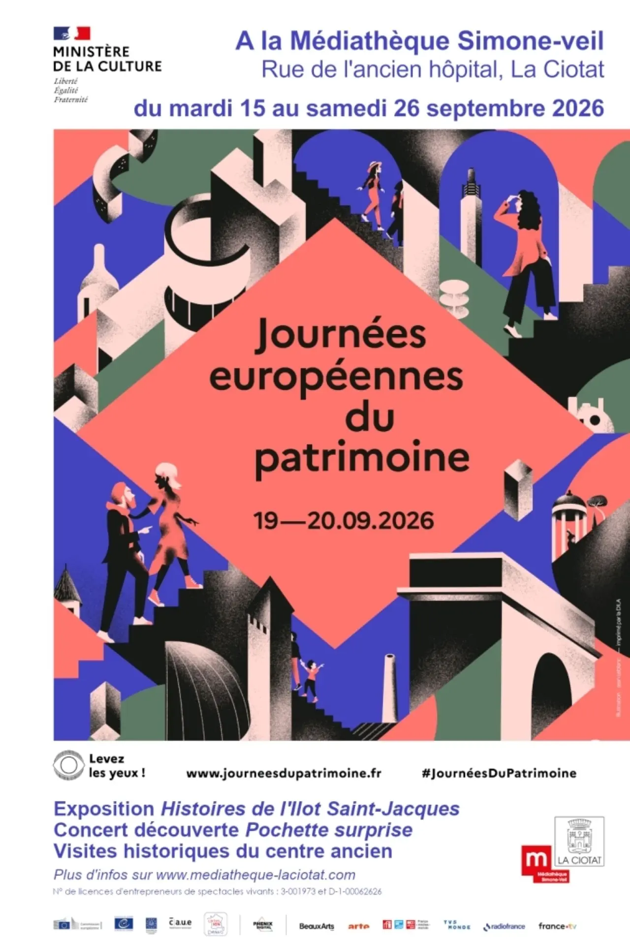 Journées européennes du patrimoine par la Médiathèque