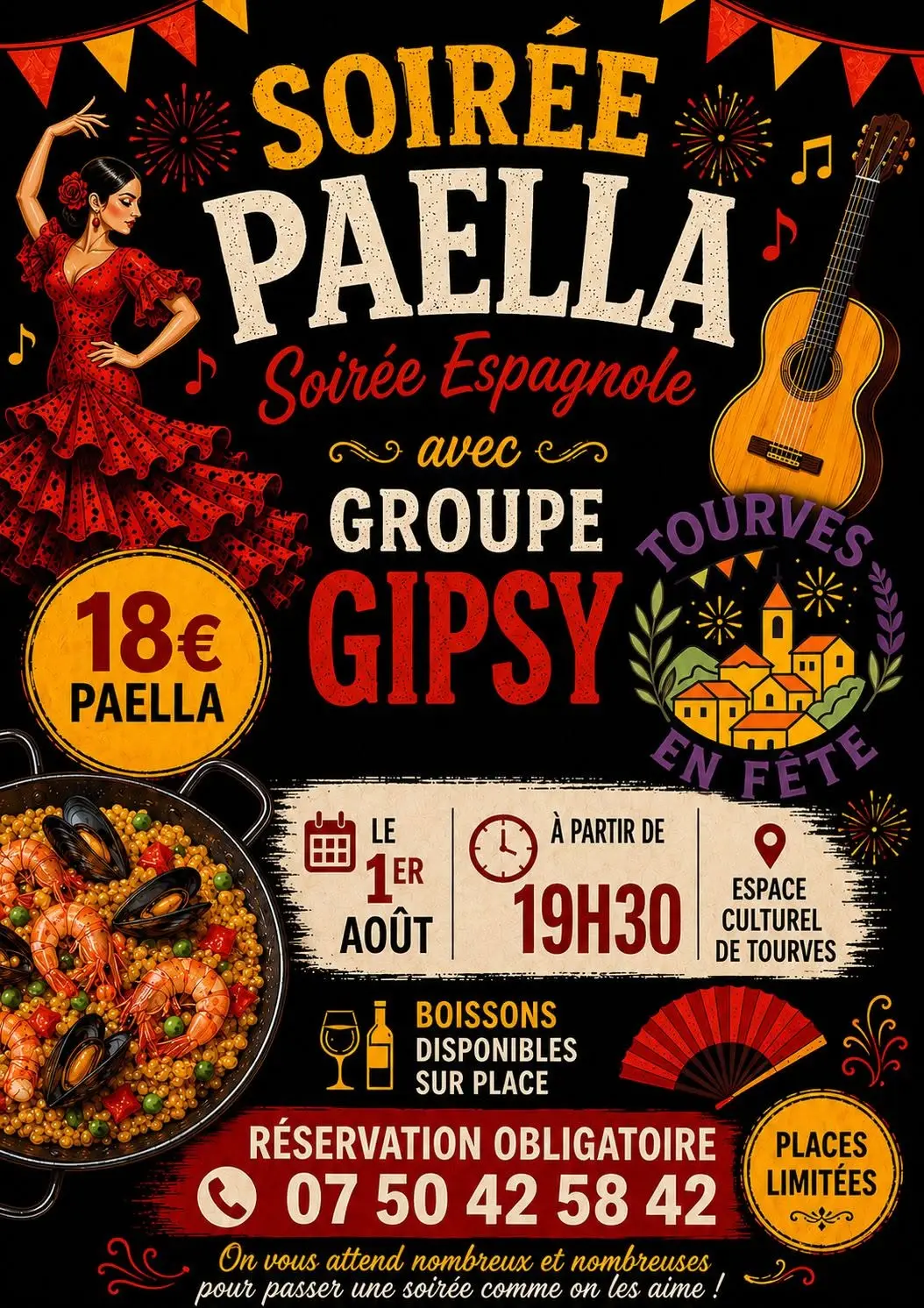 Soirée Paëlla