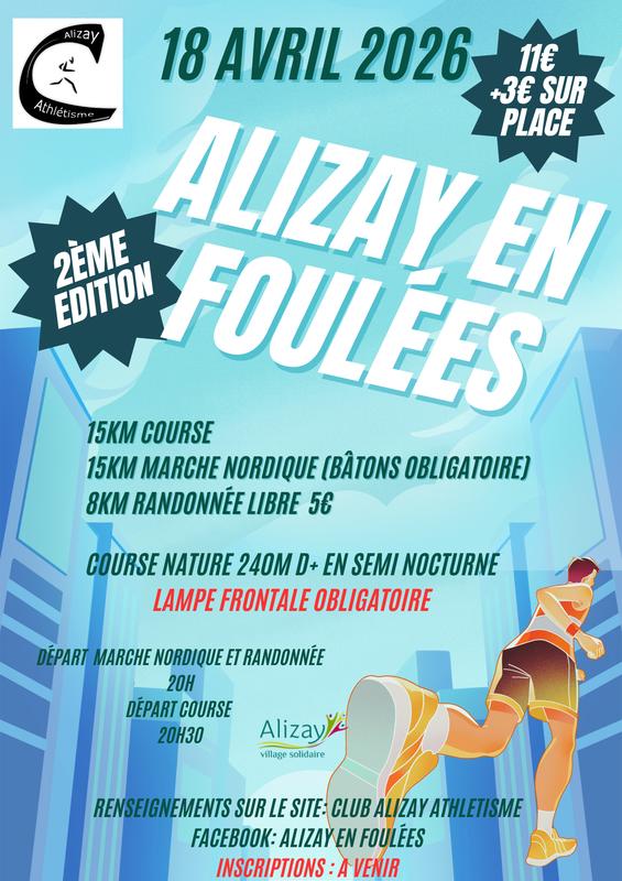 Course Alizay en Foulées