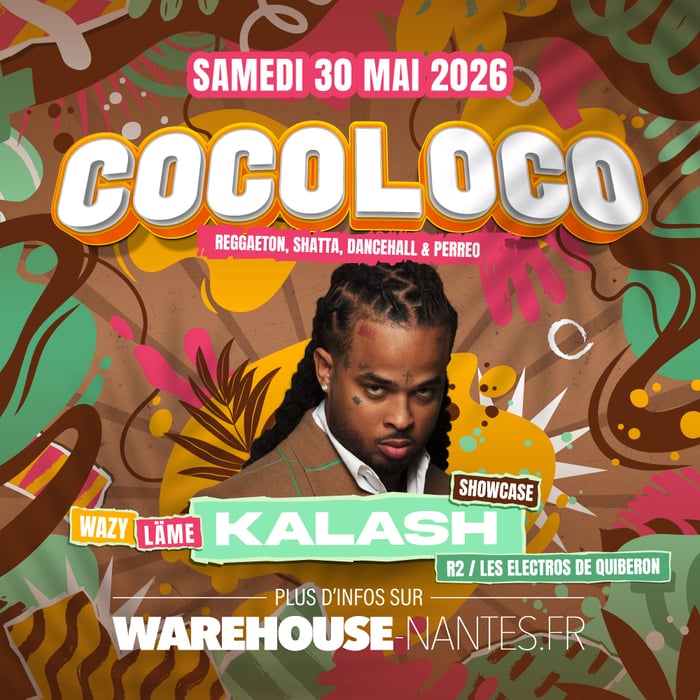 COCOLOCO invite KALASH en showcase exclusif à Nantes
