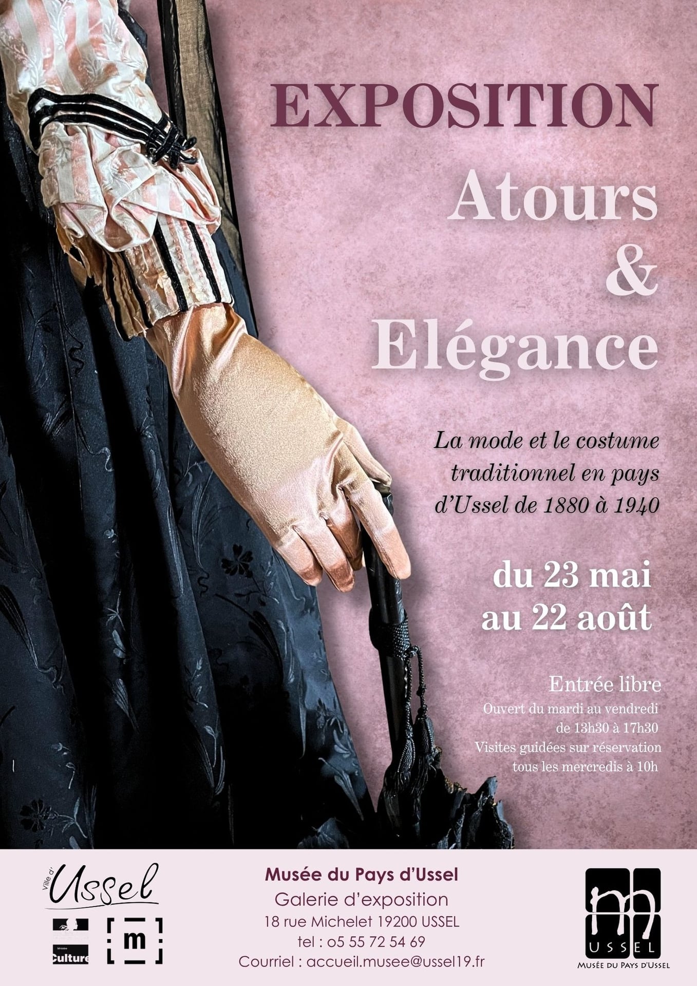 Clôture retrospective de l'exposition temporaire "Atouts & élégance"