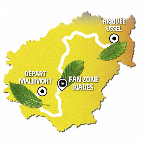 Fan zone du Tour de France 100 % Corrèze