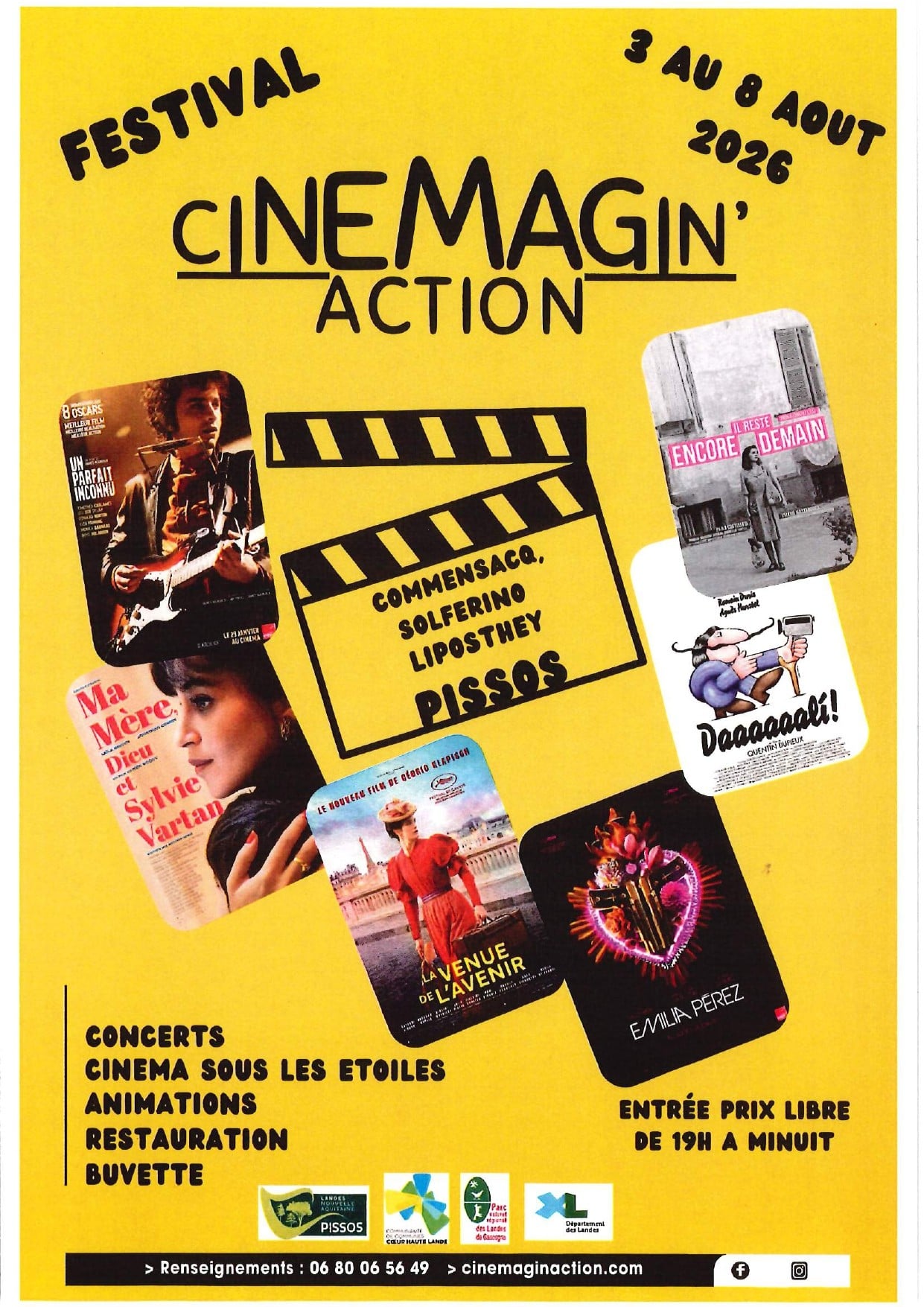 Festival Cinémagin'action à l'Airial