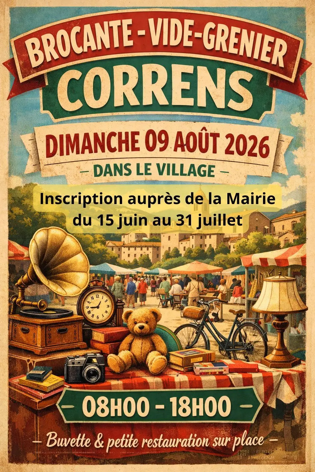 Brocante - vide grenier