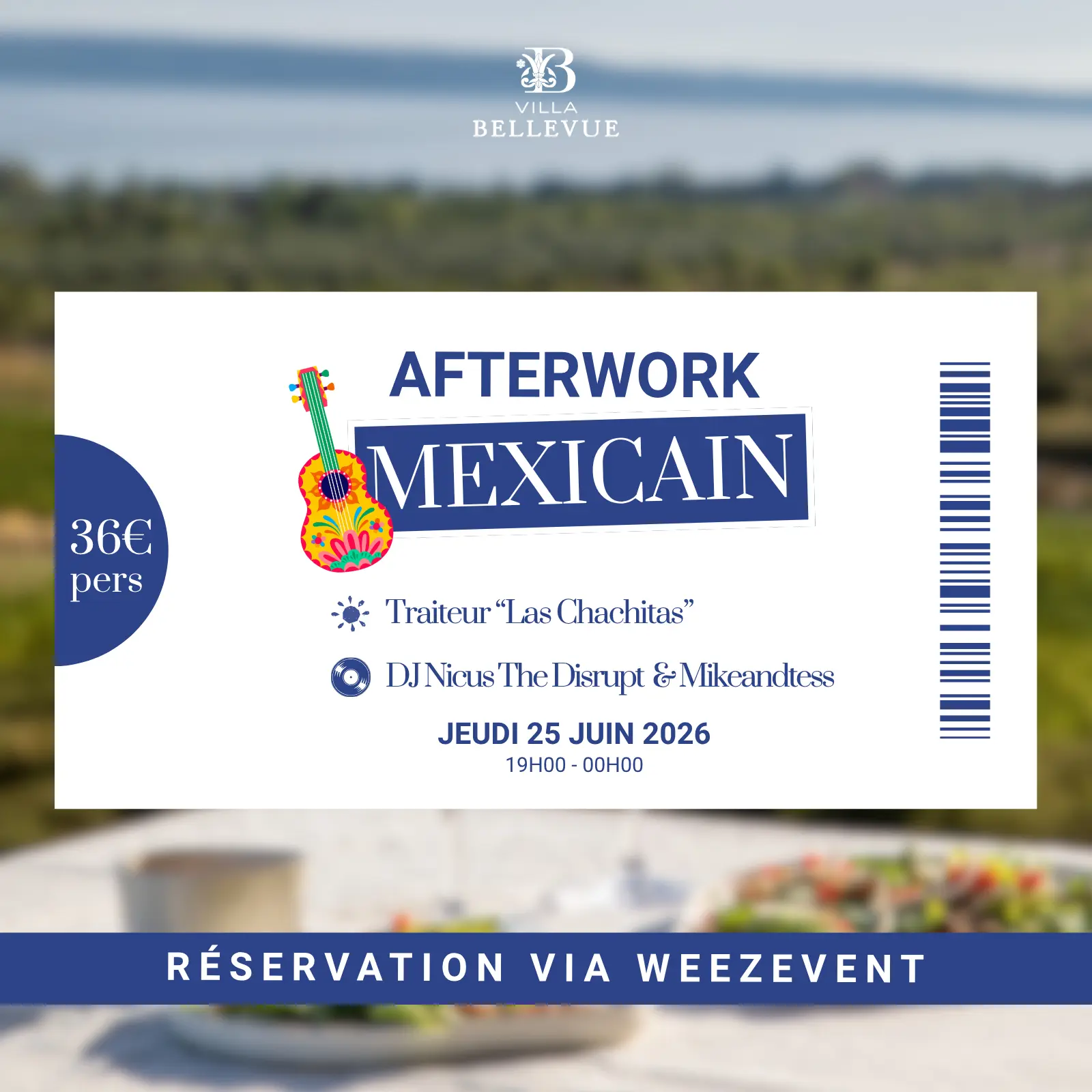 Afterwork aux couleurs du Mexique