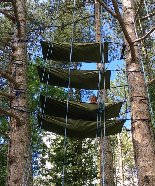 Les Estivales de Scie - Bivouac dans les arbres et nuitée en hamac