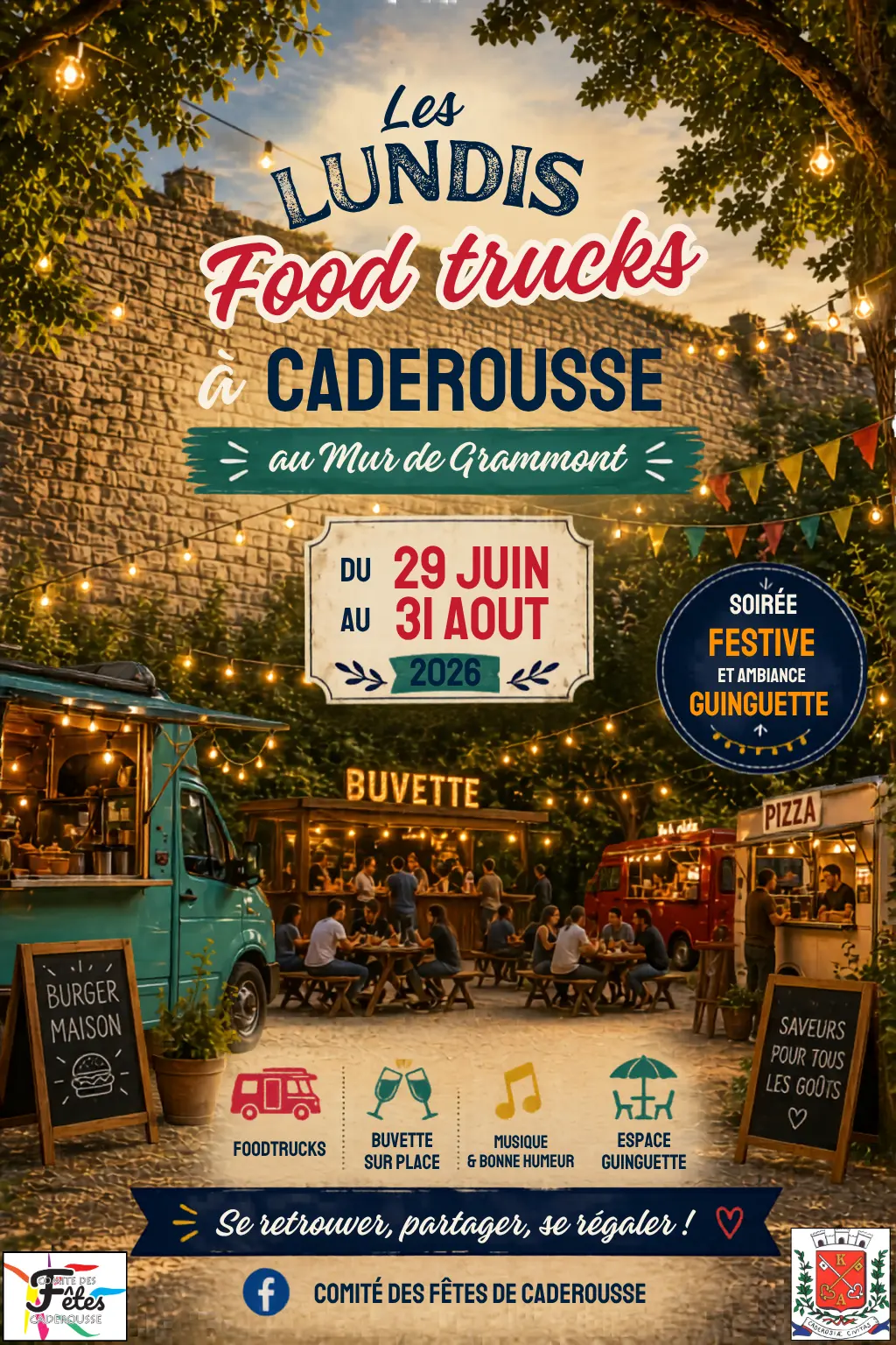 Les lundis Food Trucks de Caderousse