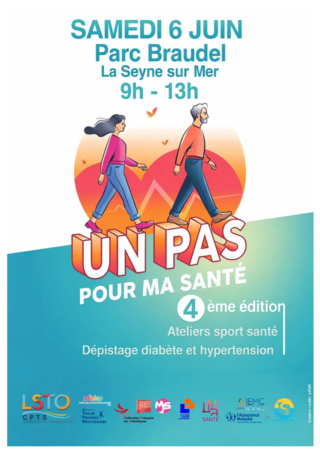 Atelier sport santé : "Un pas pour ma santé"