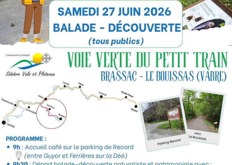 Balade – découverte de la Voie Verte du Petit Train