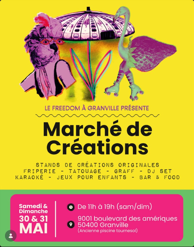Marché de Créateur.ices au Freedom - Fête des Mères