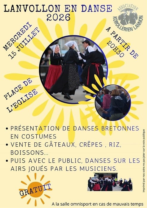 Lanvollon en danse – Spectacle de danses bretonnes & fest-noz