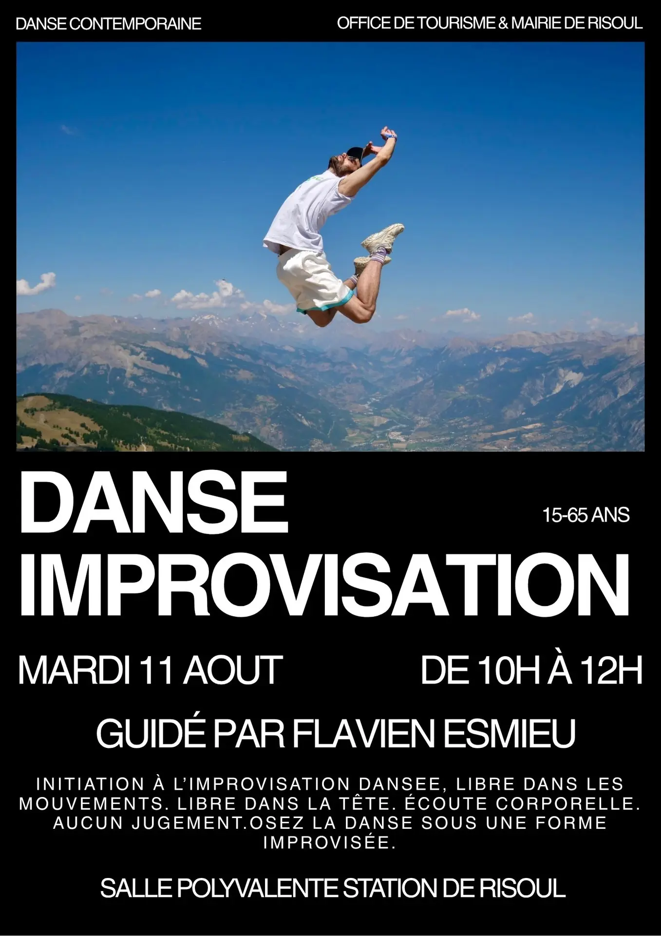 Danse Improvisation guidé par Flavien Esmieu