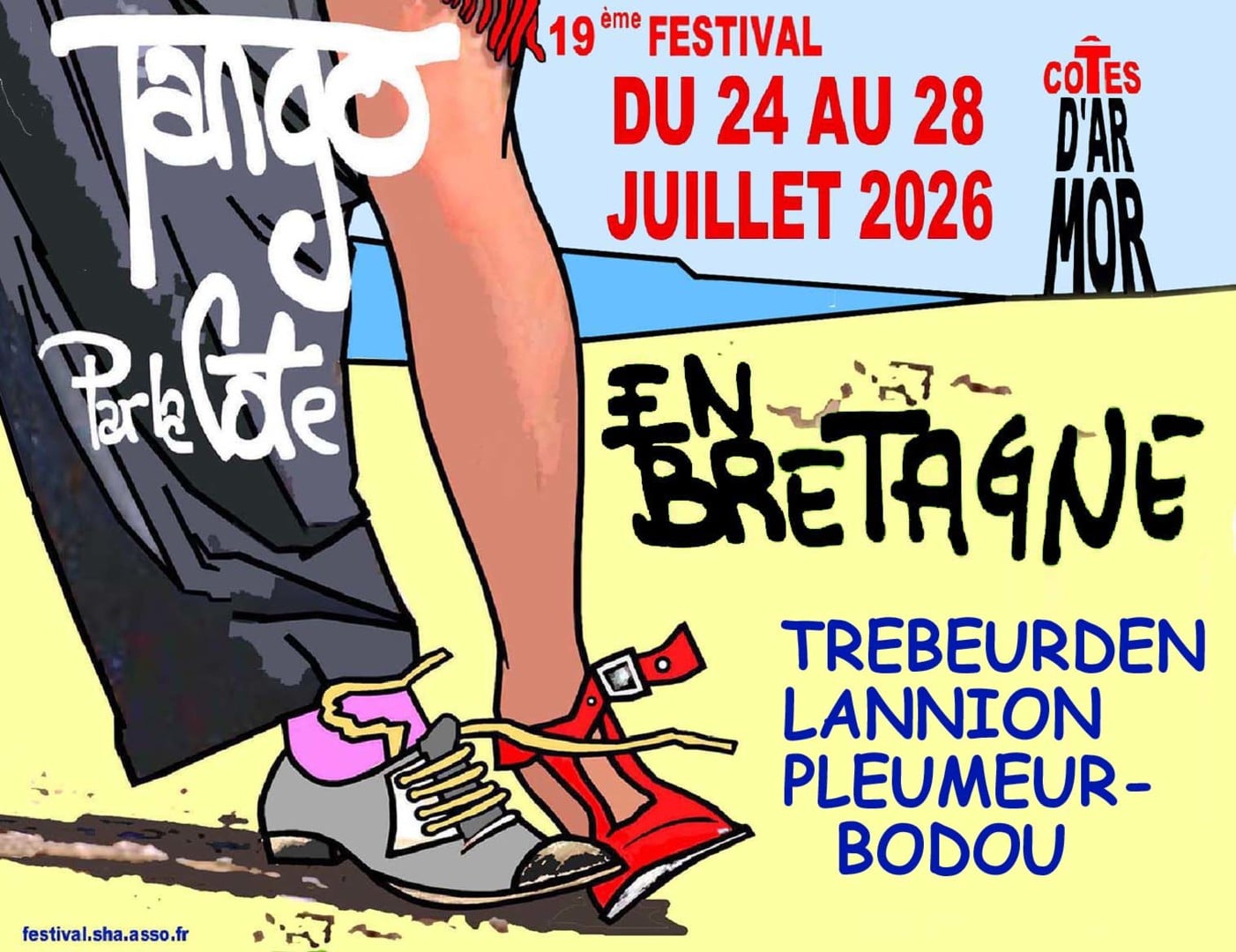 Festival Tango par la Côte 2026 à Lannion