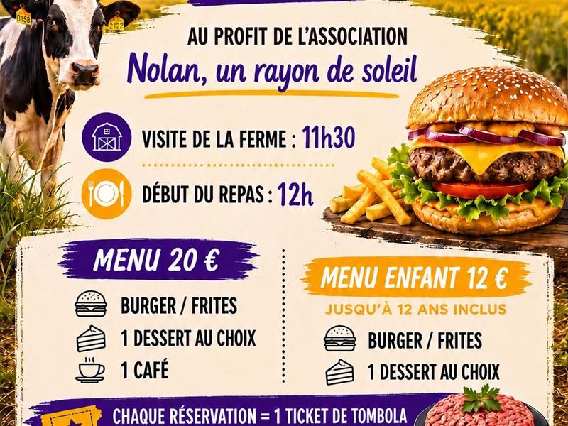 Burger à la ferme du GAE Herrenweg
