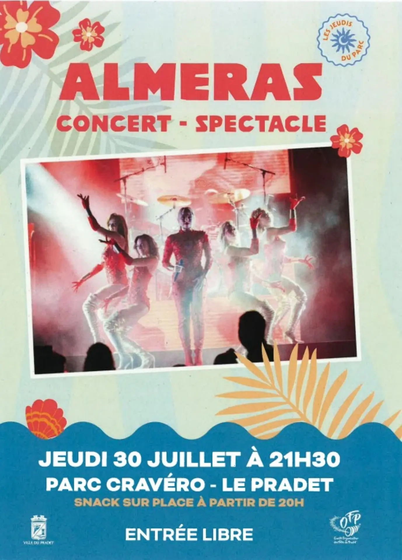 Les jeudis du parc : concert Almeras