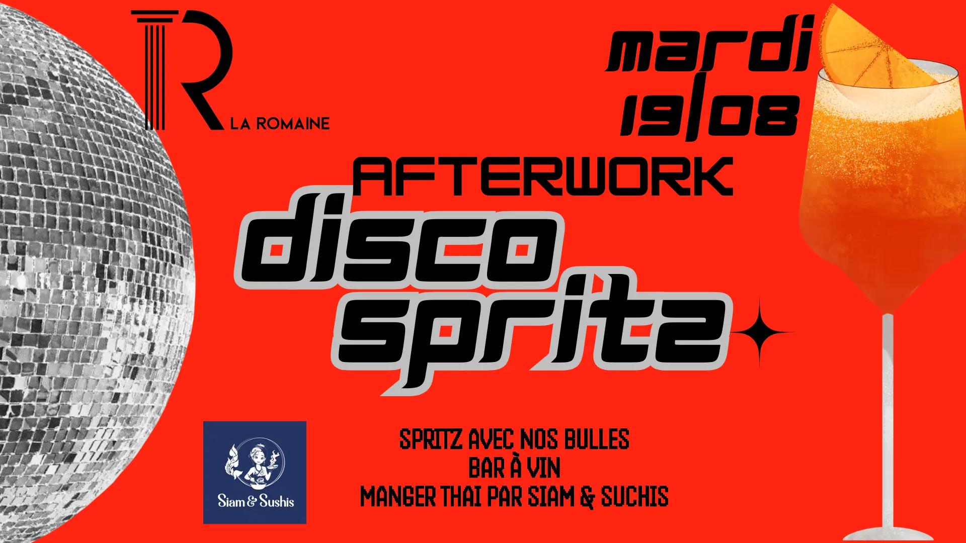 Afterwork 'Disco bulles' - Cave la Romaine