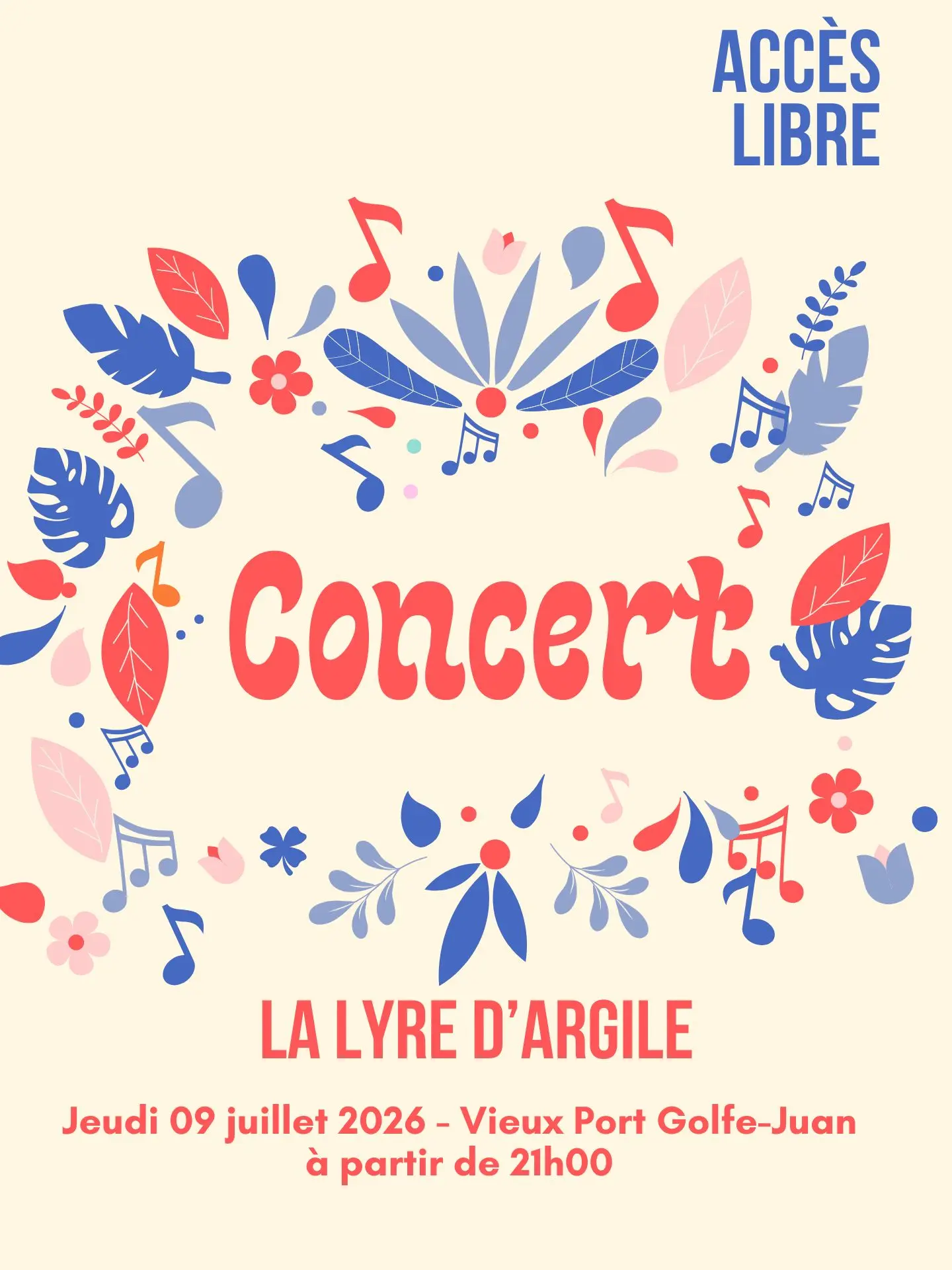 Concert de La Lyre d'Argile
