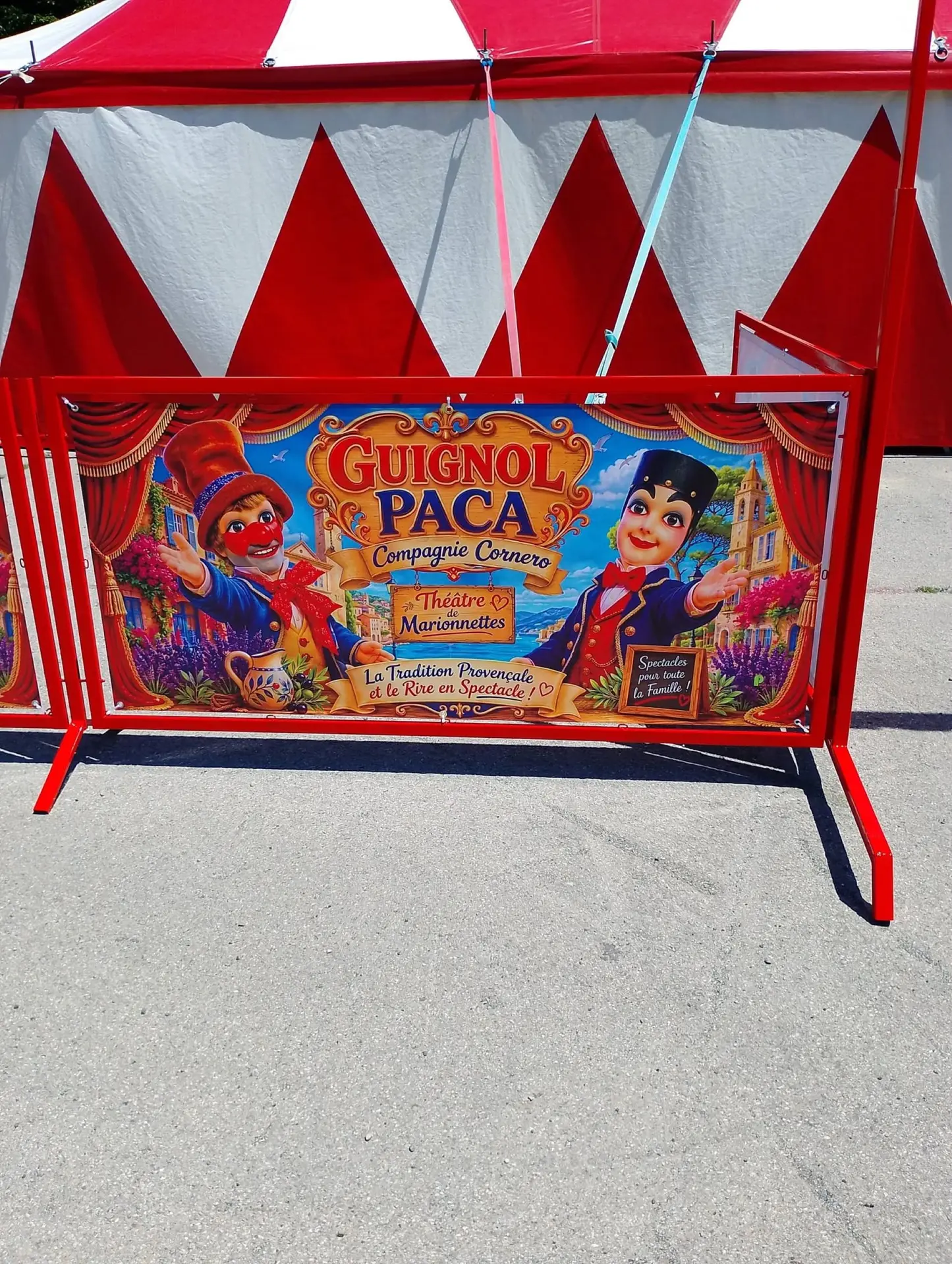 spectacle de marionnette par la cie Guignol paca
