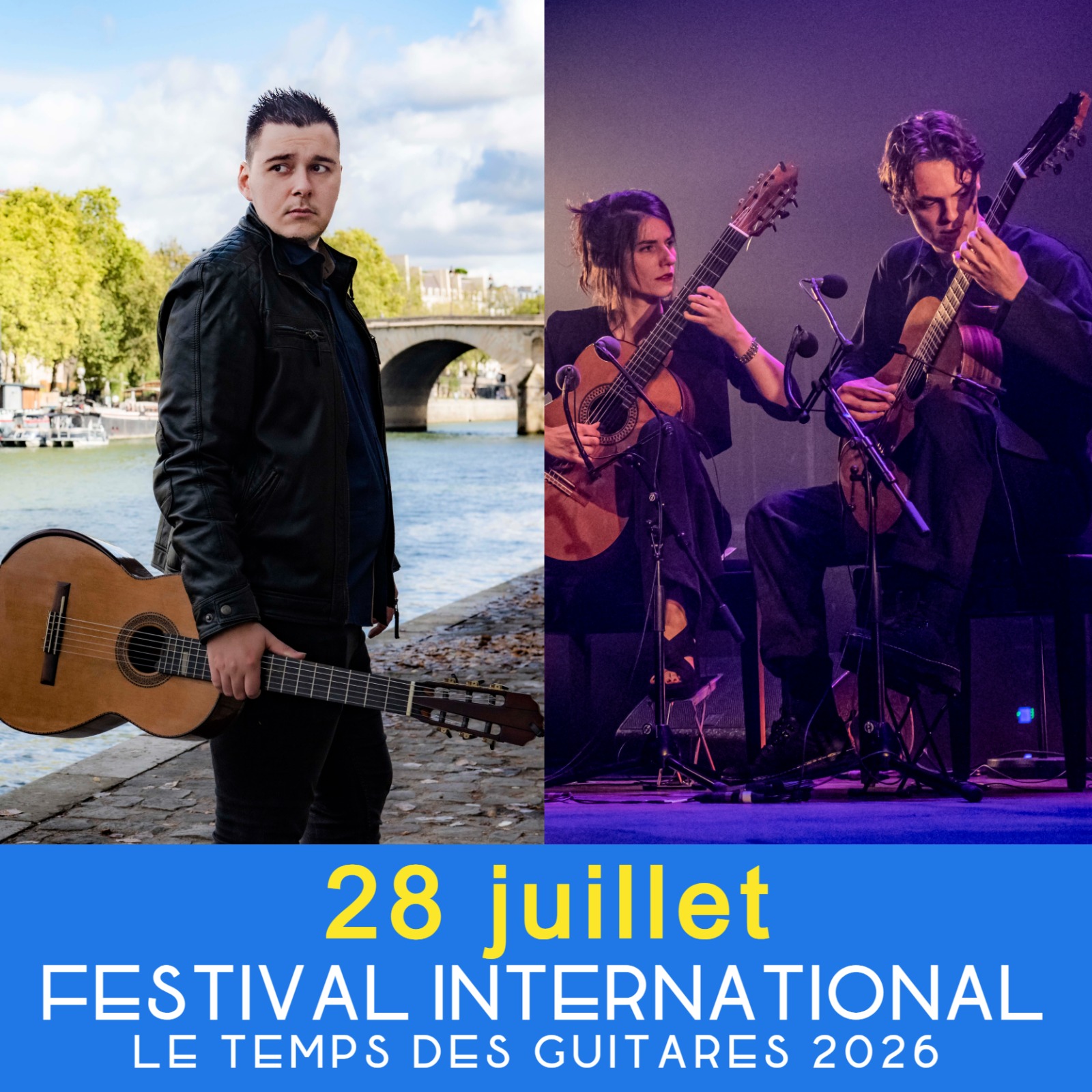 Festival le Temps des Guitares : Soirée "Guitare intime"