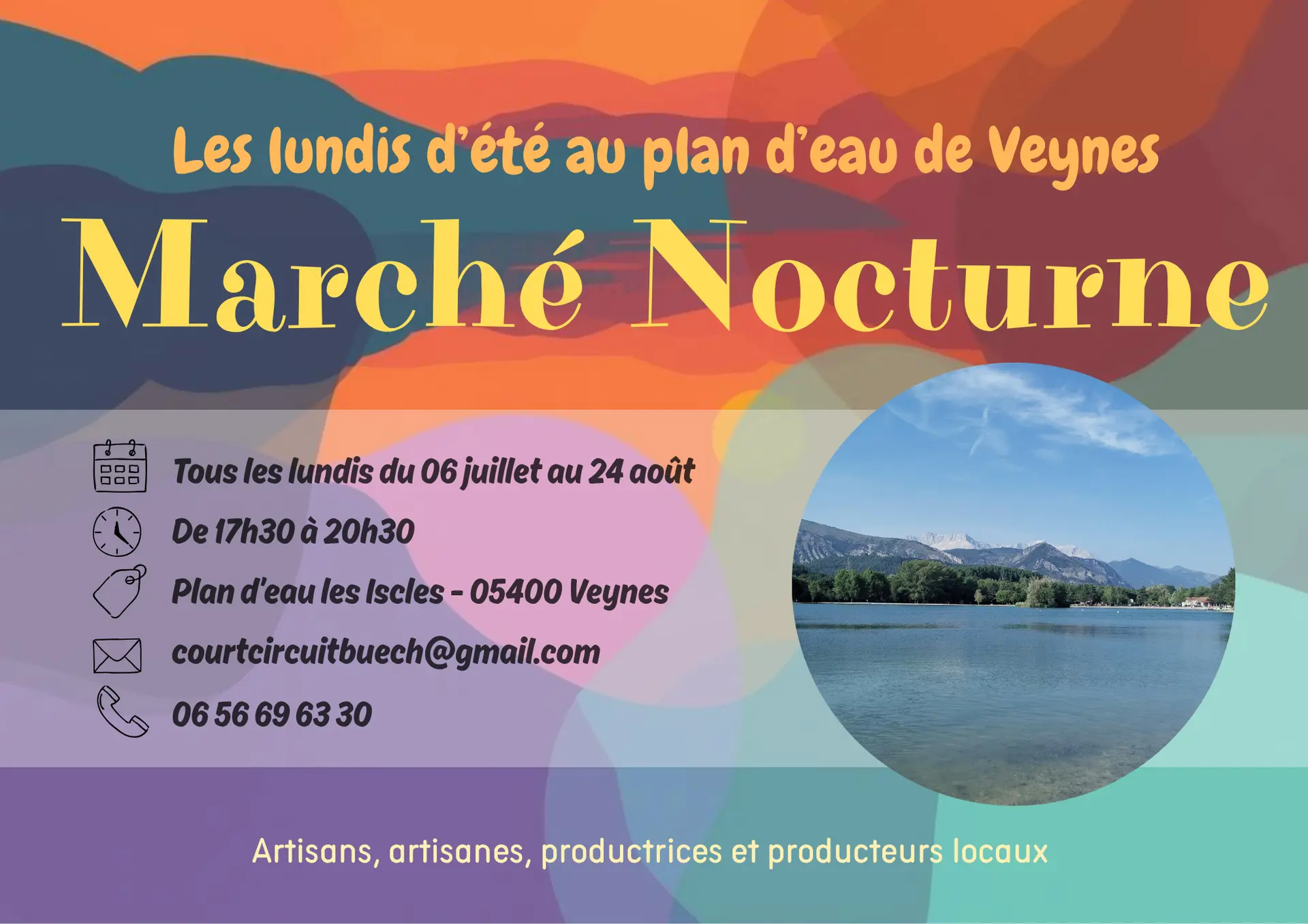 Marché nocturne de producteurs et artisans locaux
