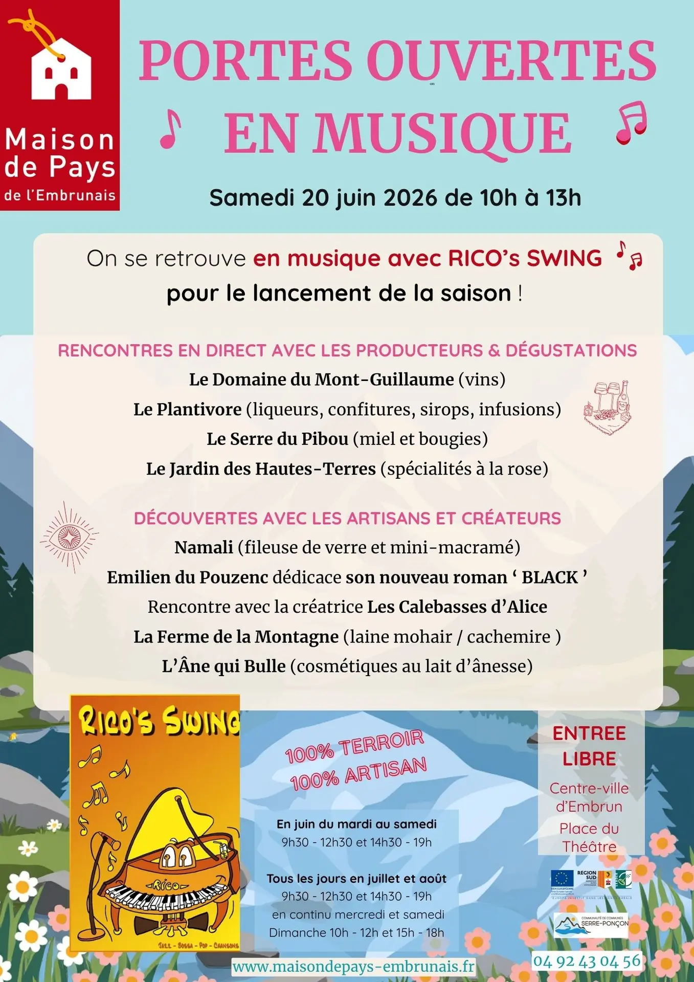 Portes ouvertes en musique