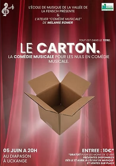 Comédie musicale le carton