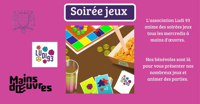 Soirée jeux avec Ludi 93