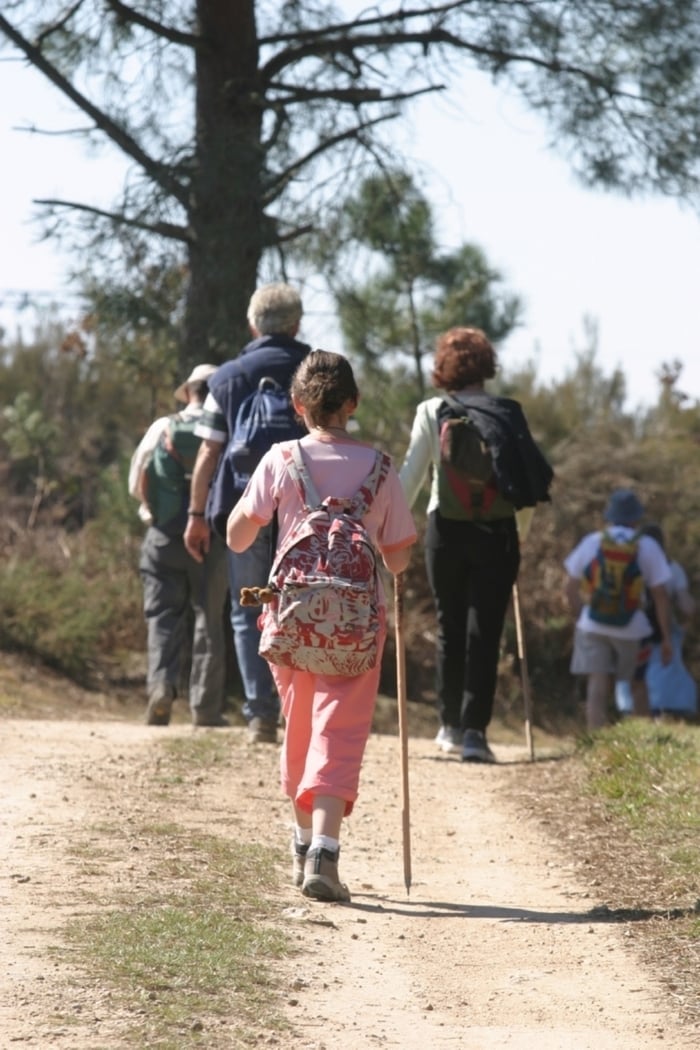 Randonnée dans les communes à Thuré