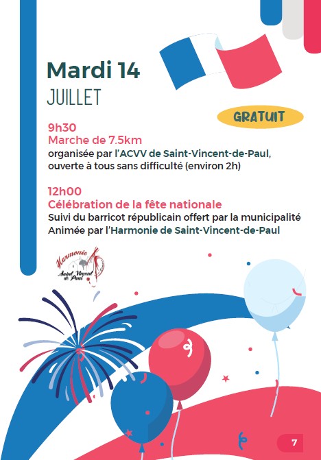 Célébration de la Fête Nationale
