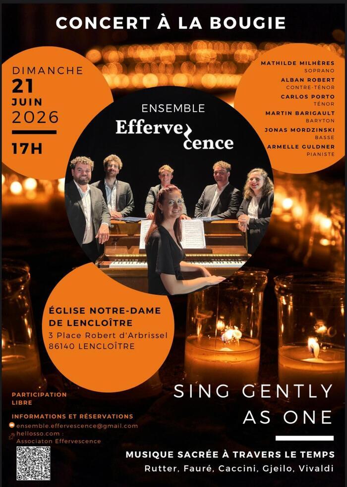 Concert à la bougie - Ensemble Effervescence