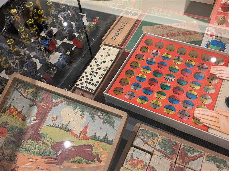 Exposition : jeux et jouets d'autrefois