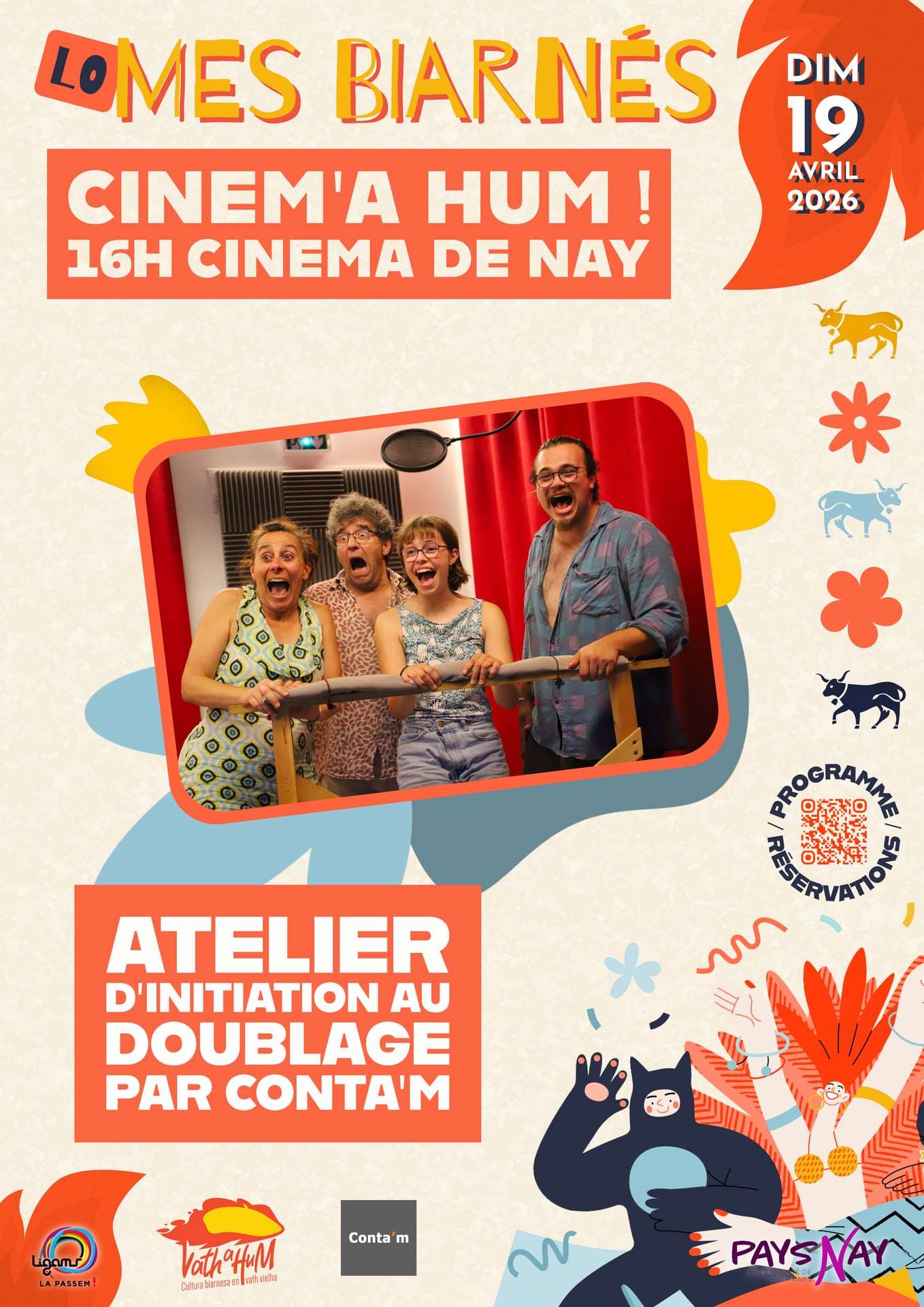 CINEM'A HUM! Atelier de Doublage de Cinéma