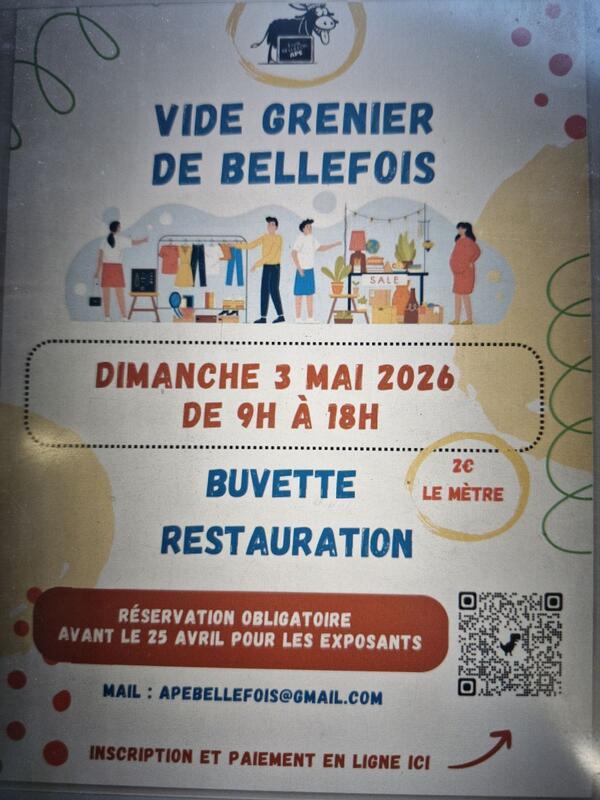 Vide grenier de l'ape de bellefois