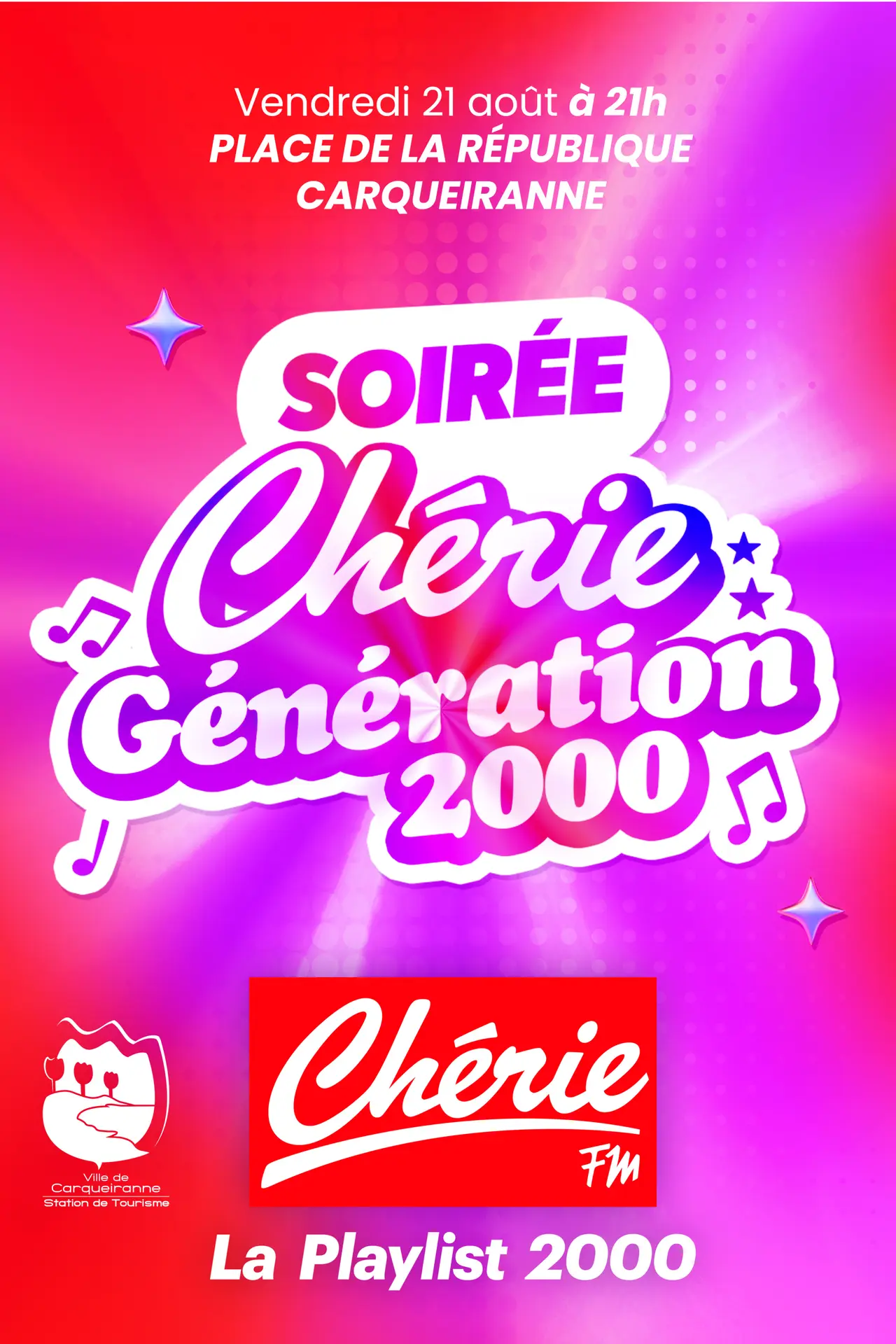 Soirée Chérie Génération 2000