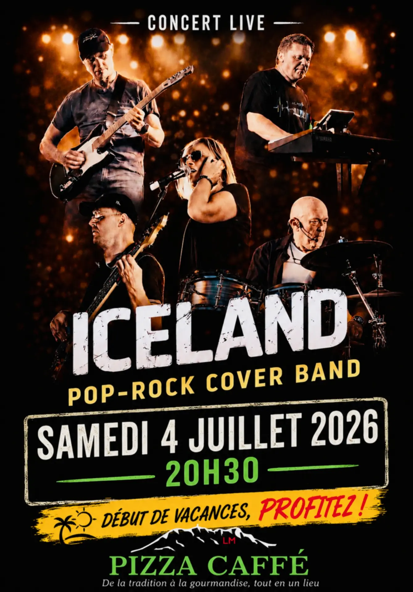 ICELAND - Pop-Rock Cover Band